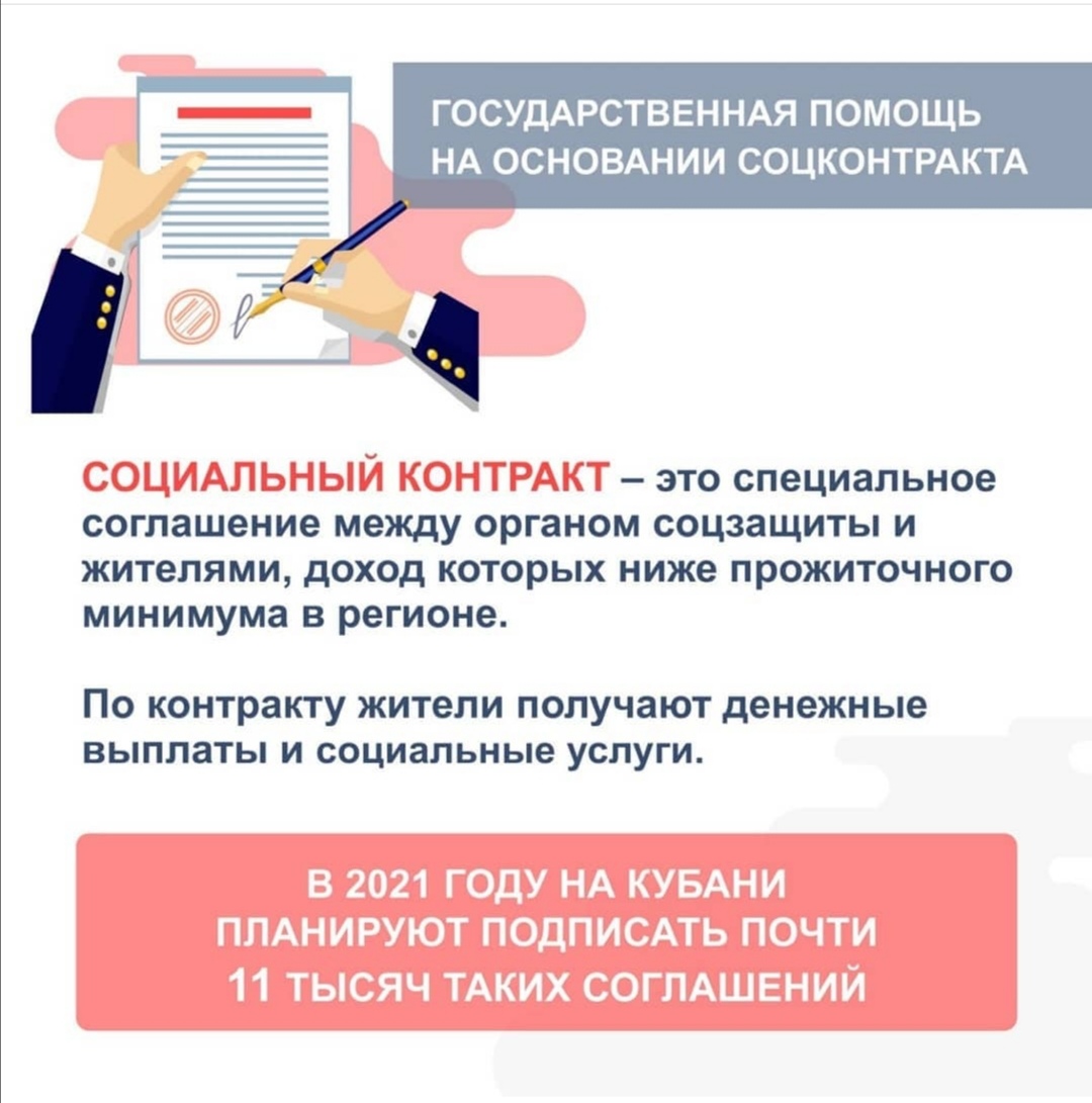 Государственная социальная помощь на основании социального контракта ::  Новости :: Отдел по взаимодействию с малым и средним бизнесом :: Отделы ::  Подразделения - Администрация и городская Дума муниципального образования  город-герой Новороссийск