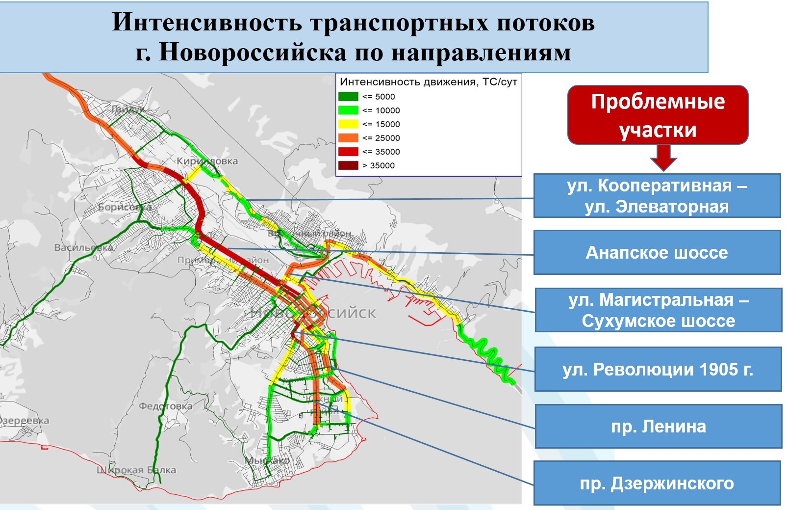 В Новороссийске реализуют ряд проектов по улучшению дорожной инфраструктуры  :: Главные новости :: Новости :: О городе - Администрация и городская Дума  муниципального образования город-герой Новороссийск