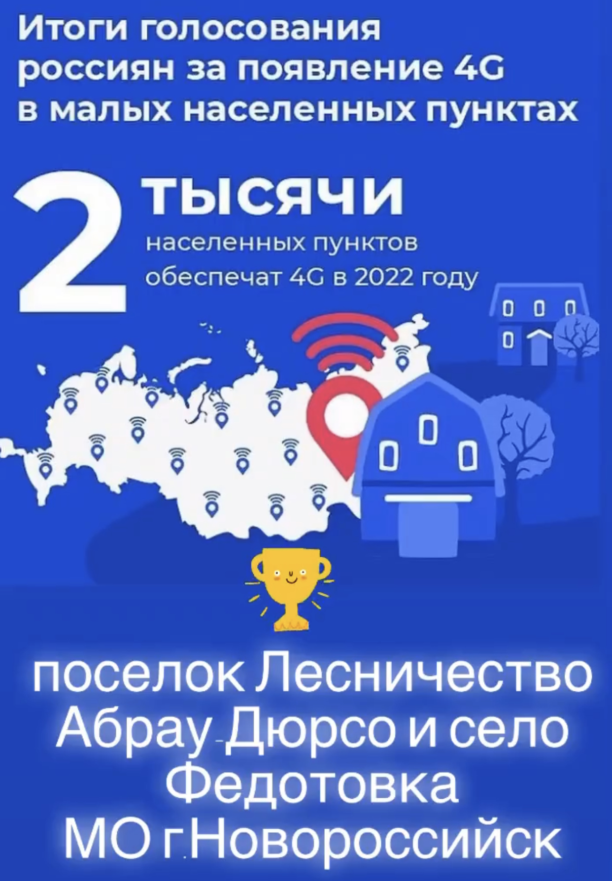 В Новороссийске в двух населенных пунктах проведут 4G :: Умный город :: О  городе - Администрация и городская Дума муниципального образования  город-герой Новороссийск