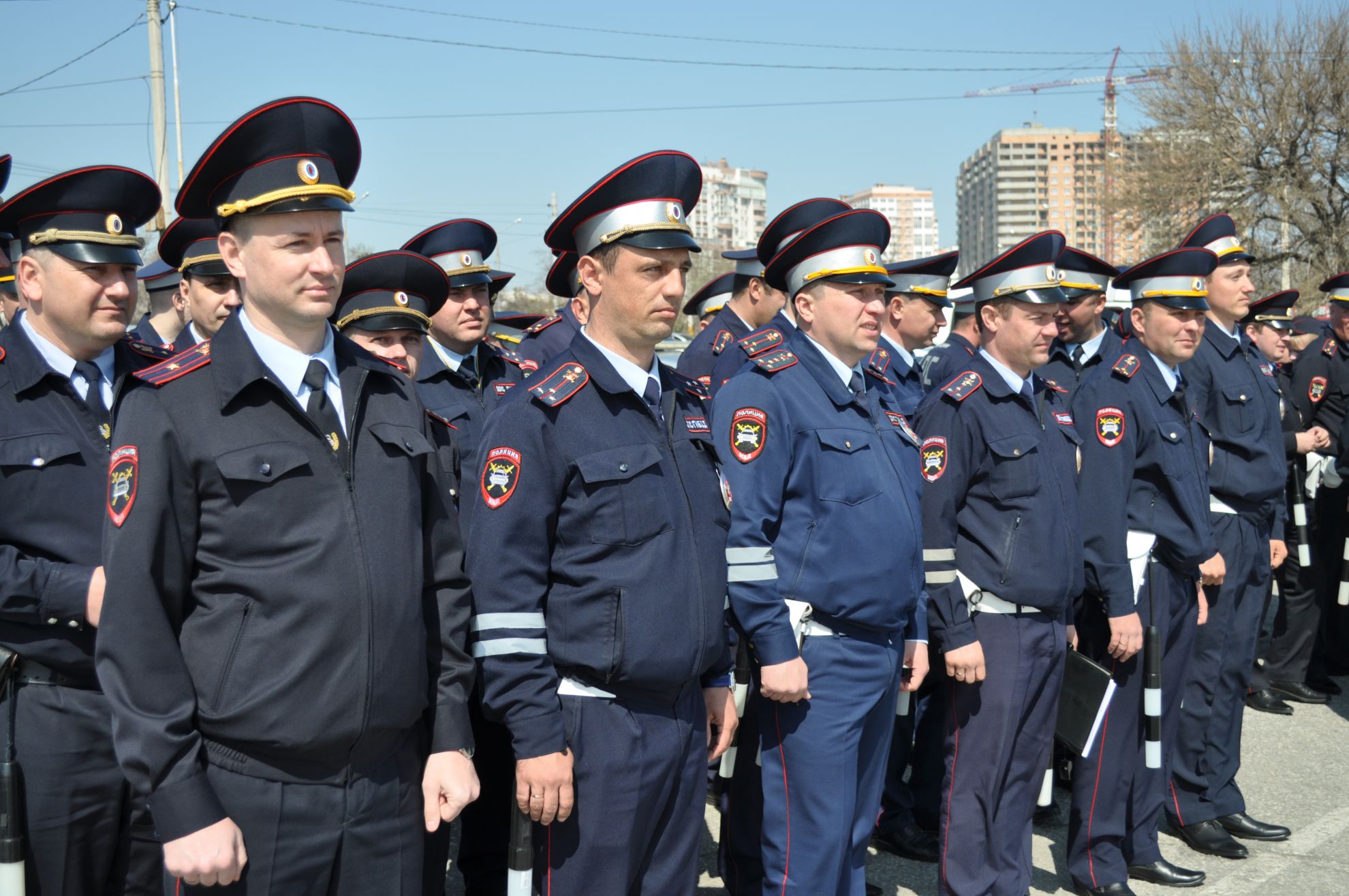 В Новороссийске состоялся строевой смотр личного состава ГИБДД ДПС ::  Главные новости :: Новости :: О городе - Администрация и городская Дума  муниципального образования город-герой Новороссийск