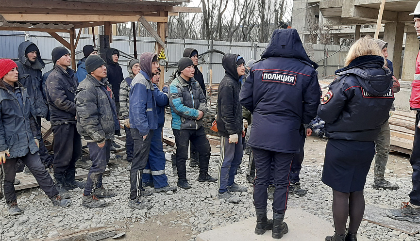 Депортация мигрантов в домодедово видео